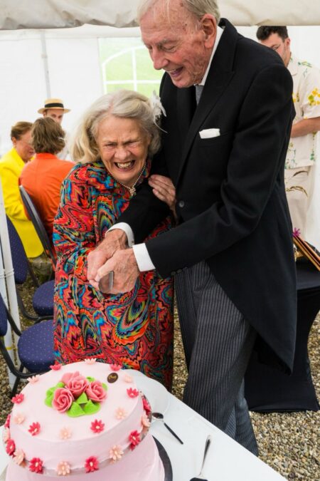 60 jaar getrouwd, het diamanten huwelijk van Hennie en Marianne.
